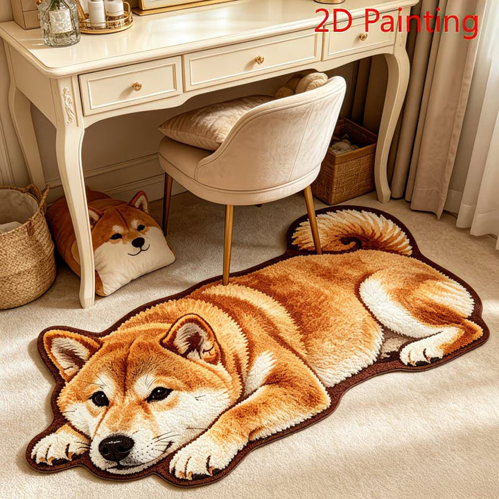 Schattig Hond-Vormig Tapijt