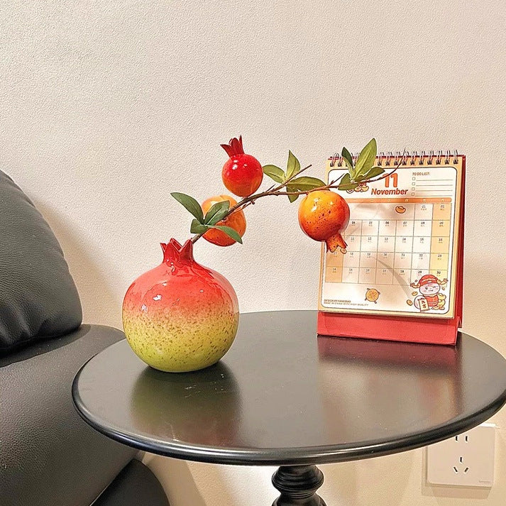 Granaatappel Keramische Vaas Ornament