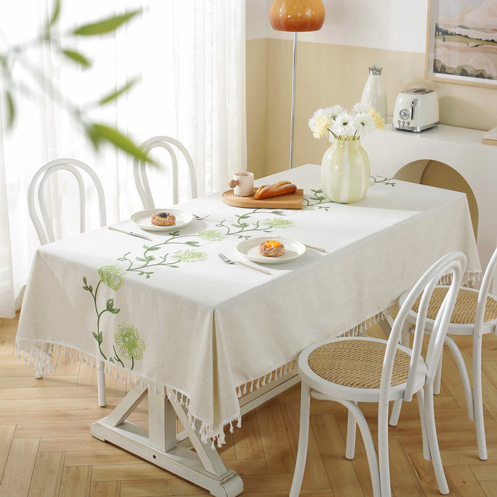 Elegante Geometrische Fringe Tafellaken