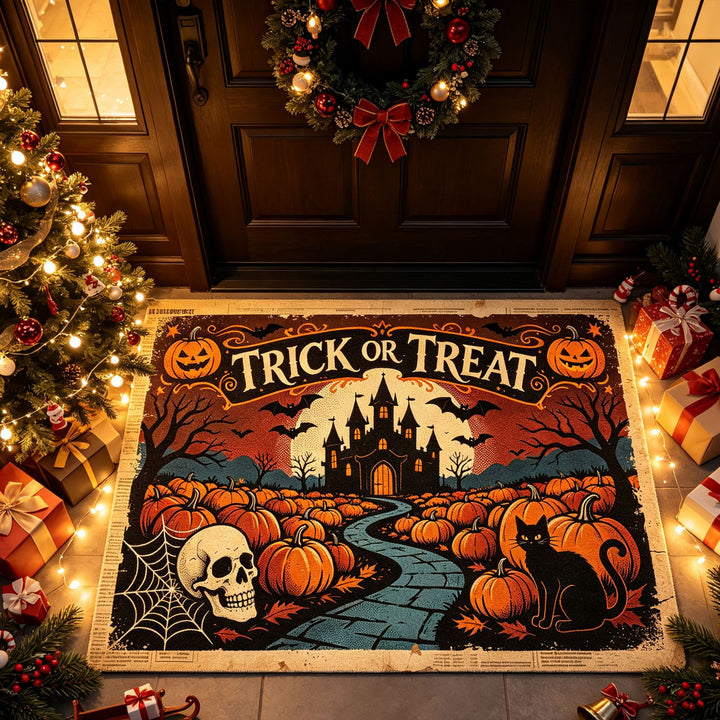 Halloween Thema Deurmat