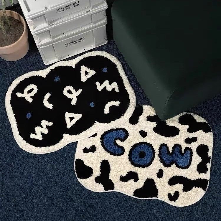Decoratieve Pluche Badmat