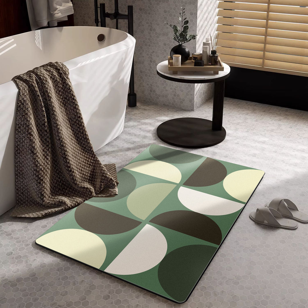 Contemporary Geometric Badmat