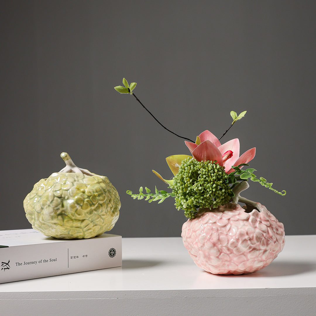 Decoratieve Bloemrijke Keramiek
