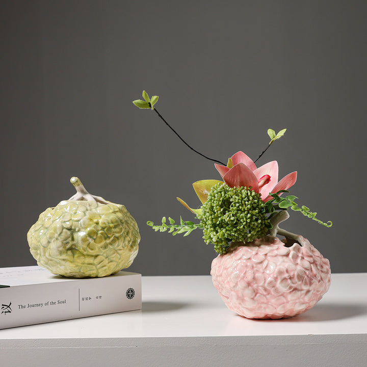 Decoratieve Bloemrijke Keramiek