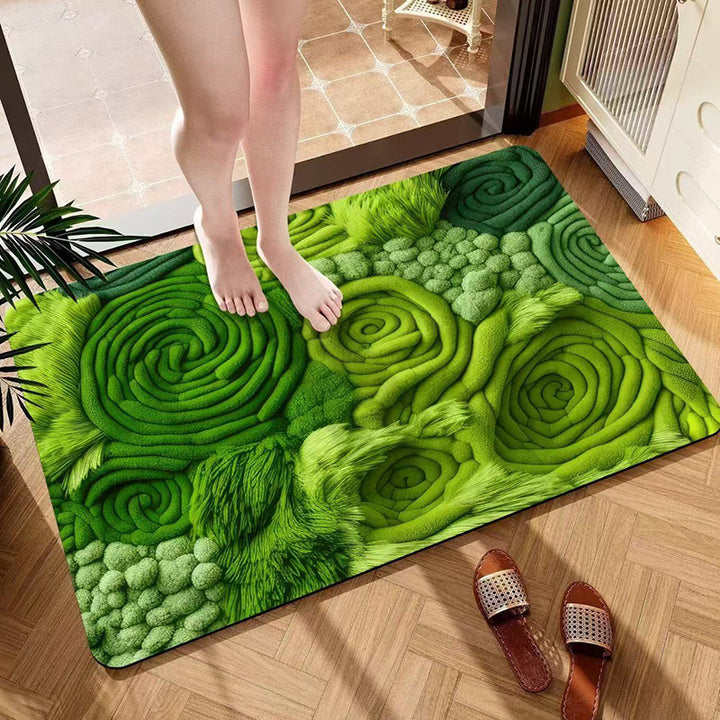 Decoratieve Pluche Badmat