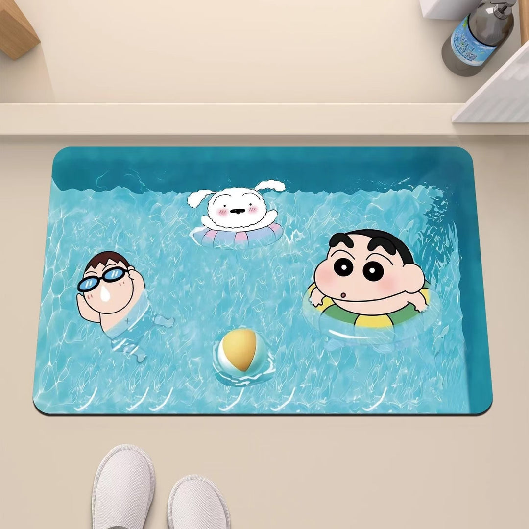 Cartoon Ocean Thema Vloerkleed