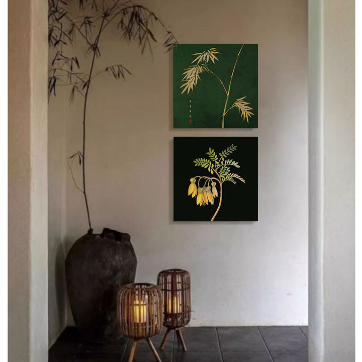 Artistieke Bamboe Wandkunst