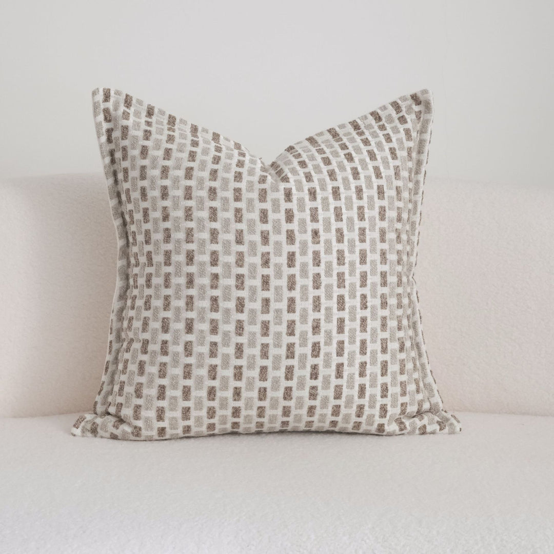 Textured Woven Throw Pillow voor Sofa Decor