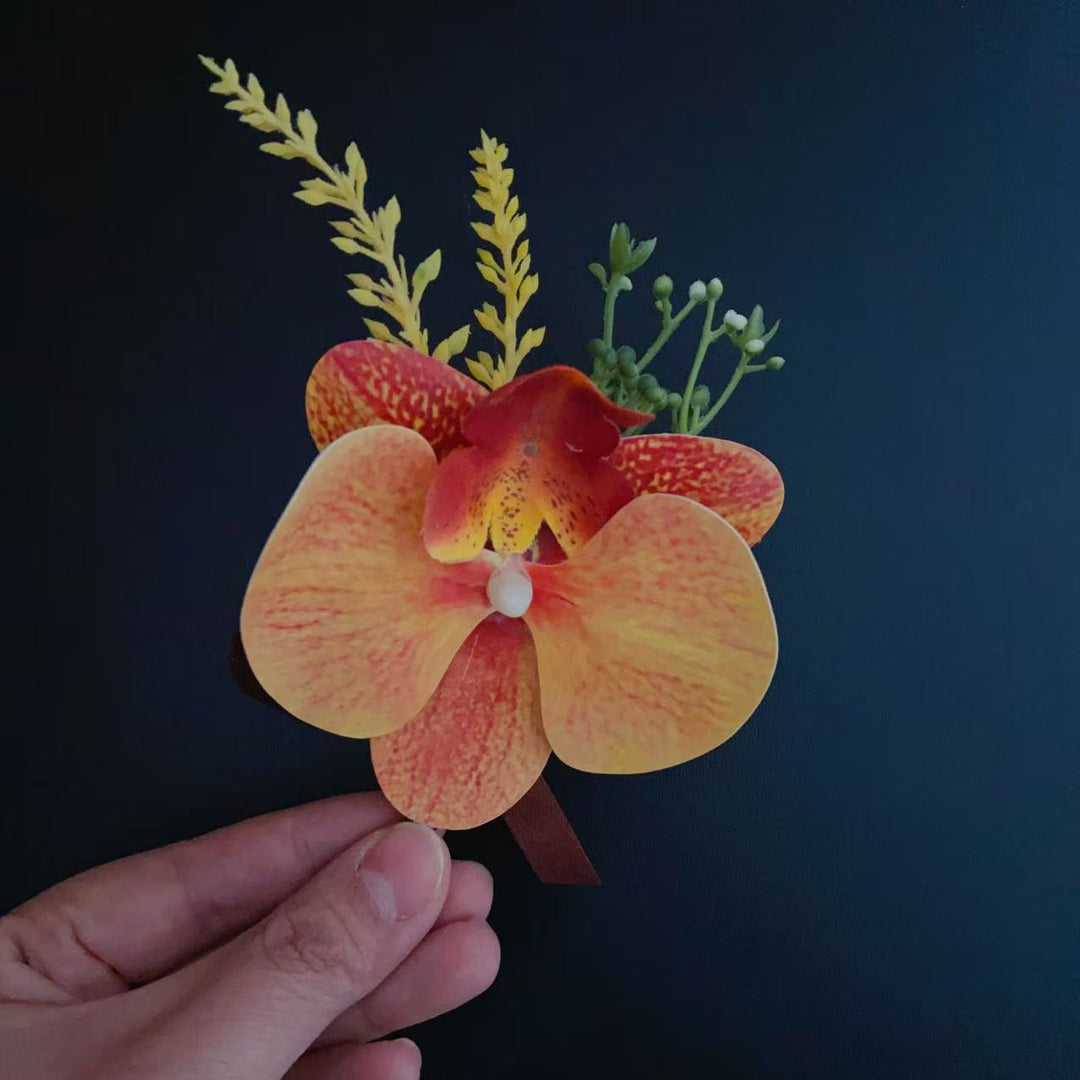 Decoratieve Orchidee Reversspeld