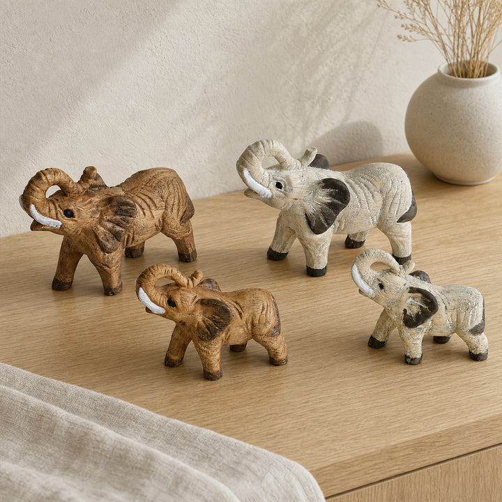 Decoratieve Olifant Beeld Display