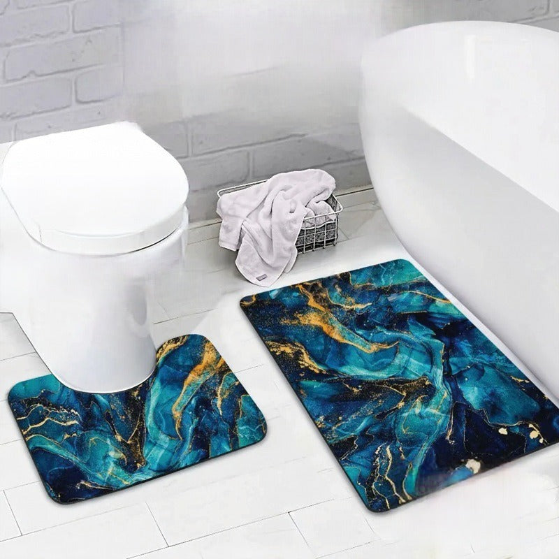 Luxueuze Marmeren Design Badmat Set