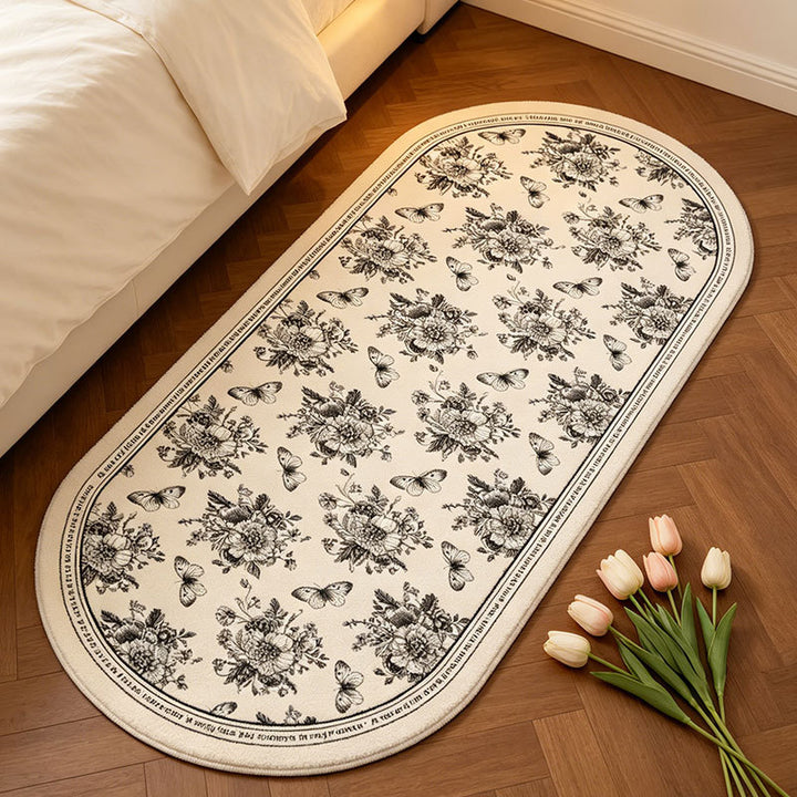 Decoratieve vloerkleed voor slaapkamer woningdecoratie