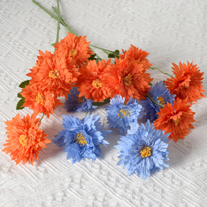 Kunstmatige Bloem Chrysant Steel