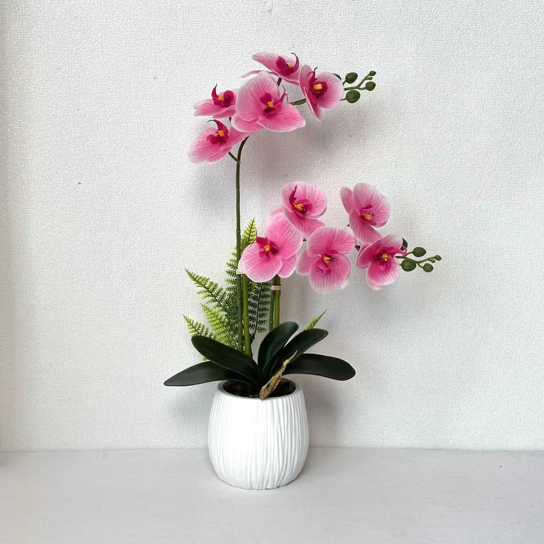 Faux Orchidee Plant Arrangement voor Huisdecoratie