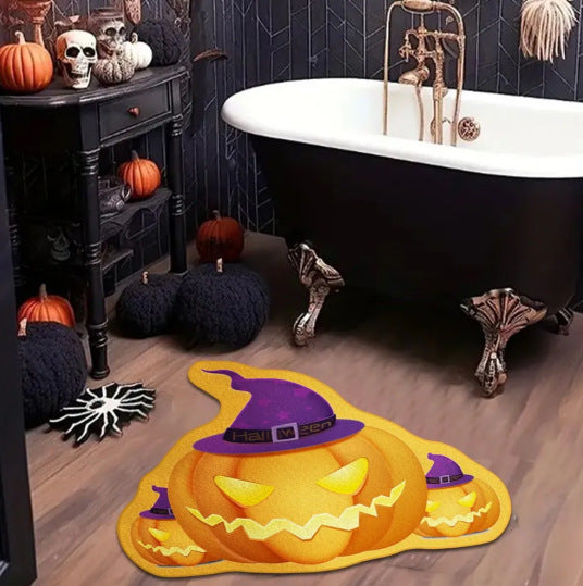 Halloween Thema Pluche Badmat