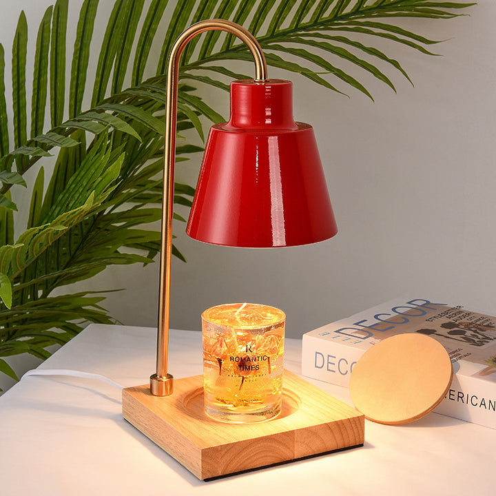 Moderne Bureau Lamp met Houten Basis