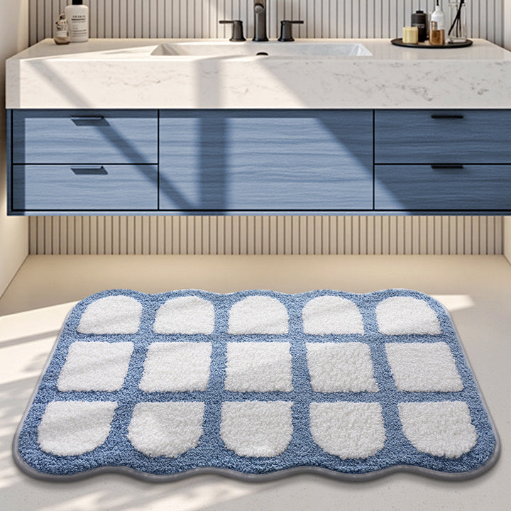 Pluche Decoratieve Badkamer Area Mat