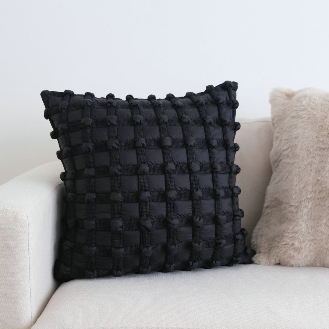 Textured Knit Gooi Kussen voor Thuis Decor