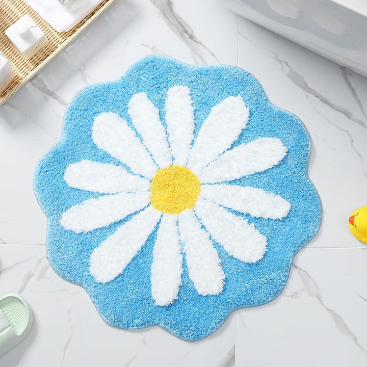 Daisy-Vormige Zachte Badmat
