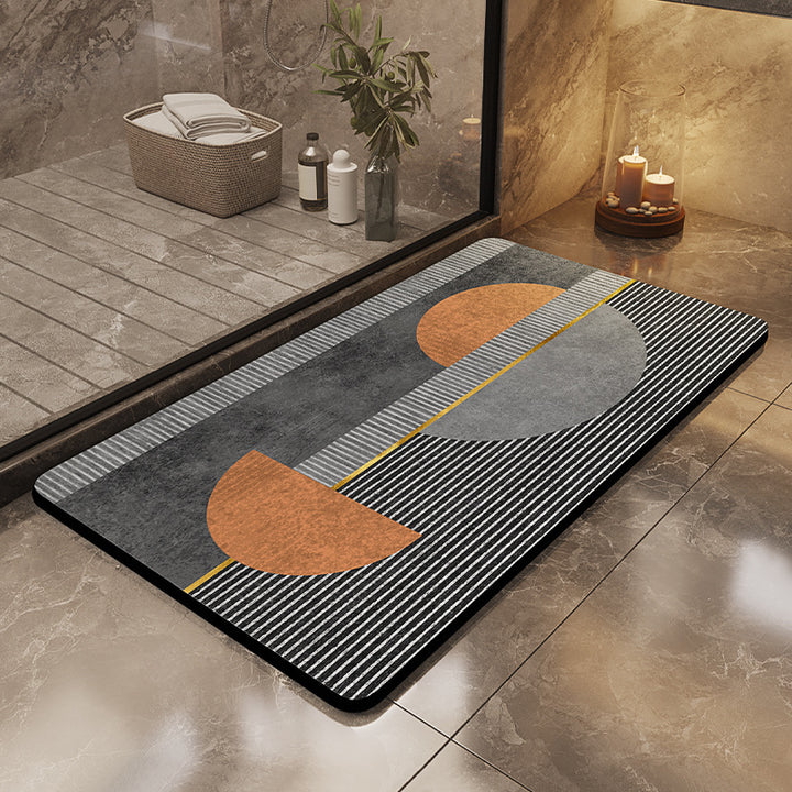 Moderne Geometrische Badmat