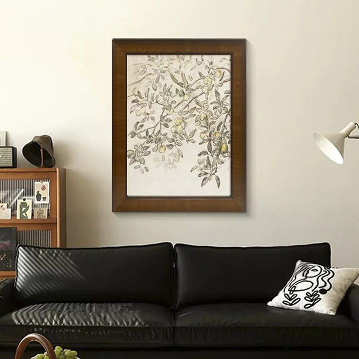 Vintage Botanische Kunstprint