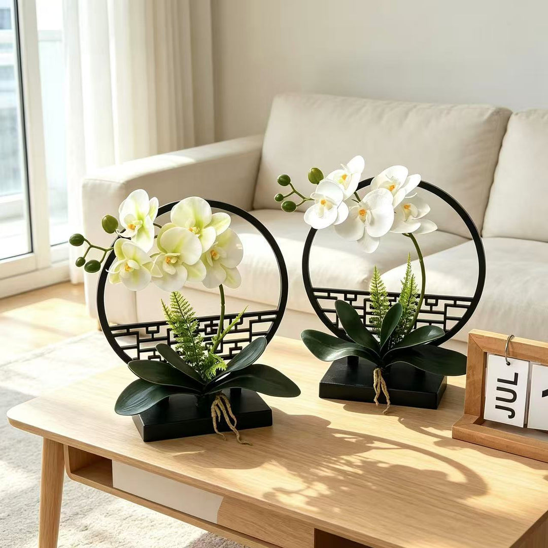 Elegante Nep-Orchidee Centerpiece voor Tafelblad Huisdecoratie
