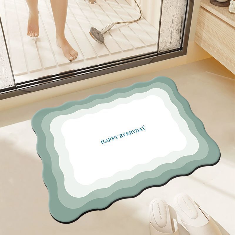 Zachte Pluche Antislip Badmat