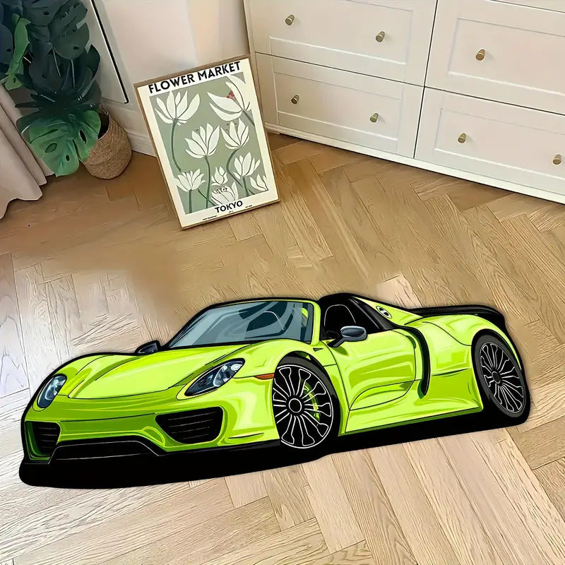 Sportauto-Thema Area Rug