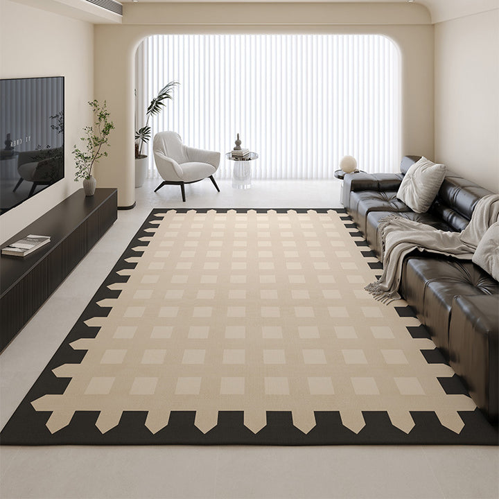 Contemporary Piano Key Design Vloerkleed