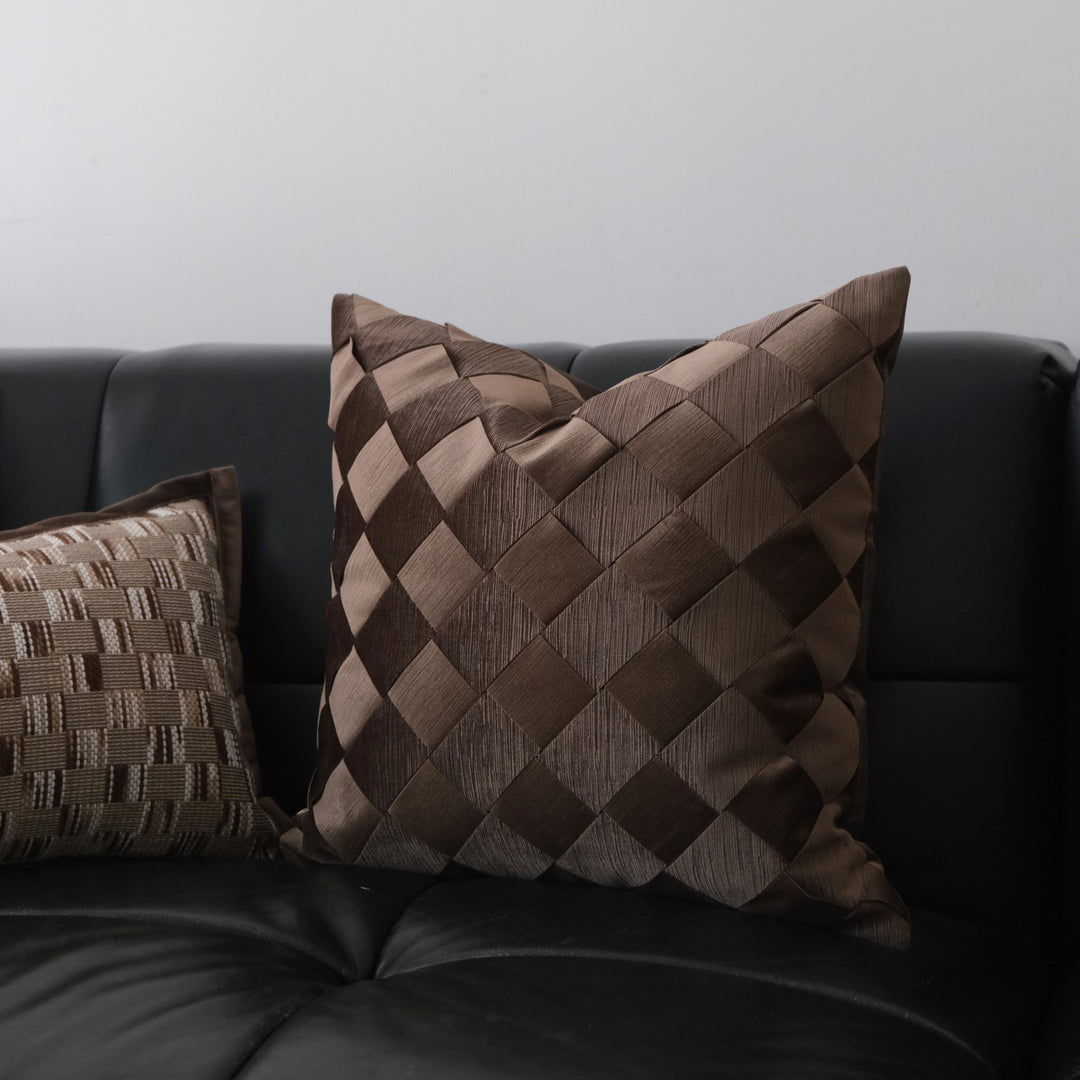 Textured Woven Accent Kussen voor Sofa Decor