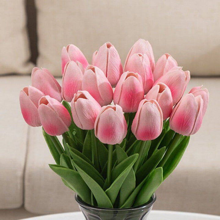 Decoratieve Nepproeffen Tulpen Plantbak