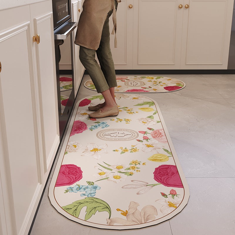 Bloempatroon Decoratieve Keukenmat