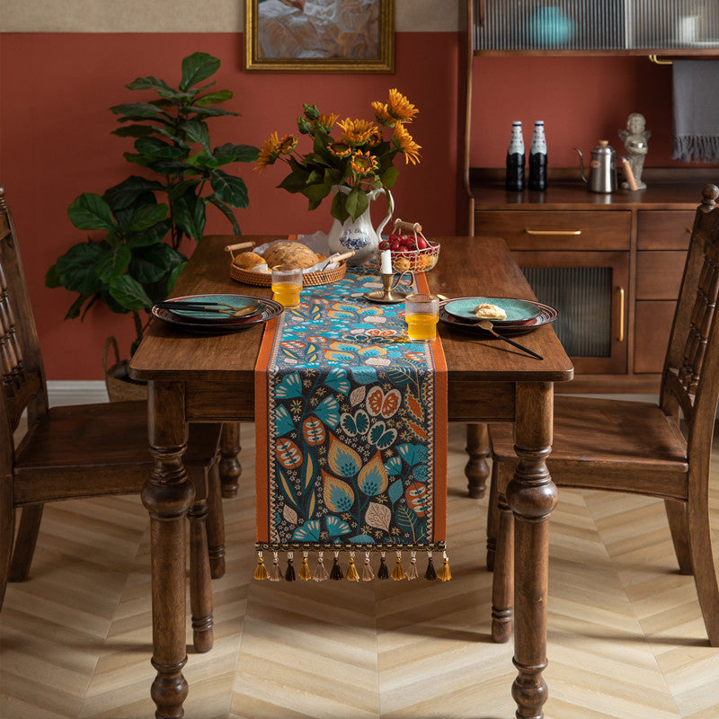 Artistiek Patroon Tafel Loper