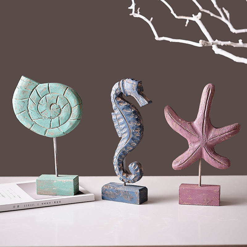 Walvis-Thema Decoratieve Beeldhouwwerk