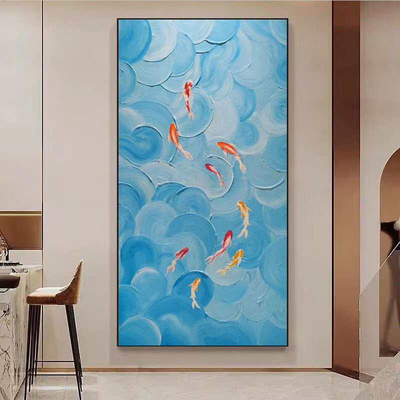 Abstract Vis-Thema Canvas Kunst