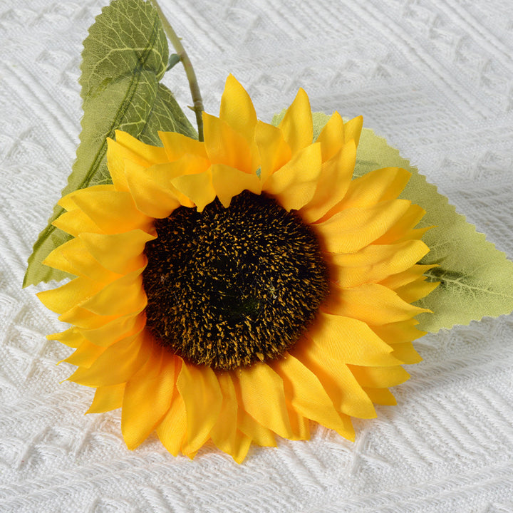 Decoratieve Stof Zonnebloem Accent