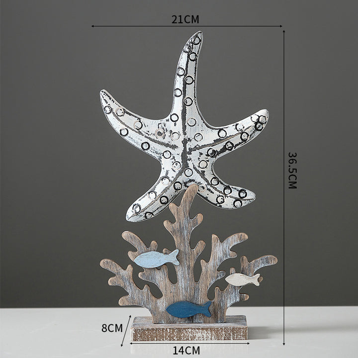 Zeester Koraal Kust Sculptuur