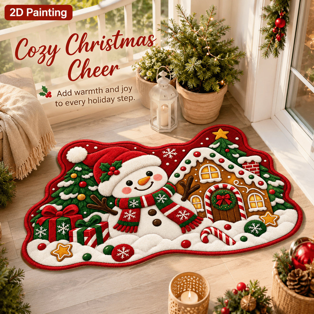 Kerstthema Decoratieve Vloerkleed