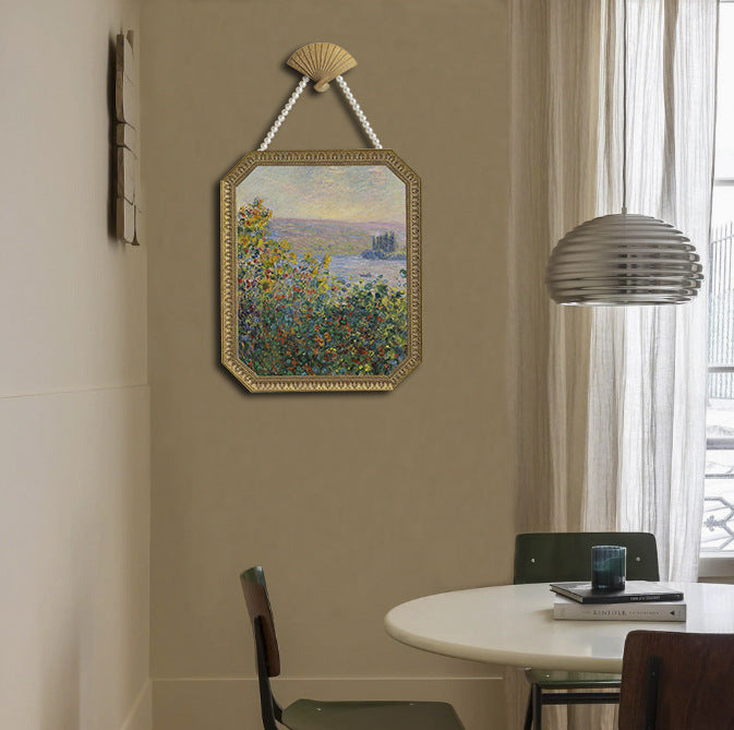 Versierde Botanische Gecadreerde Kunst