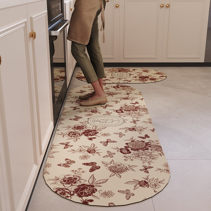 Bloempatroon Decoratieve Keukenmat