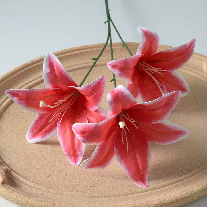 Decoratieve Kunstmatige Lelie Bloem Arrangement