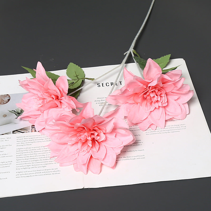 Levensechte Stoffen Bloemenarrangement