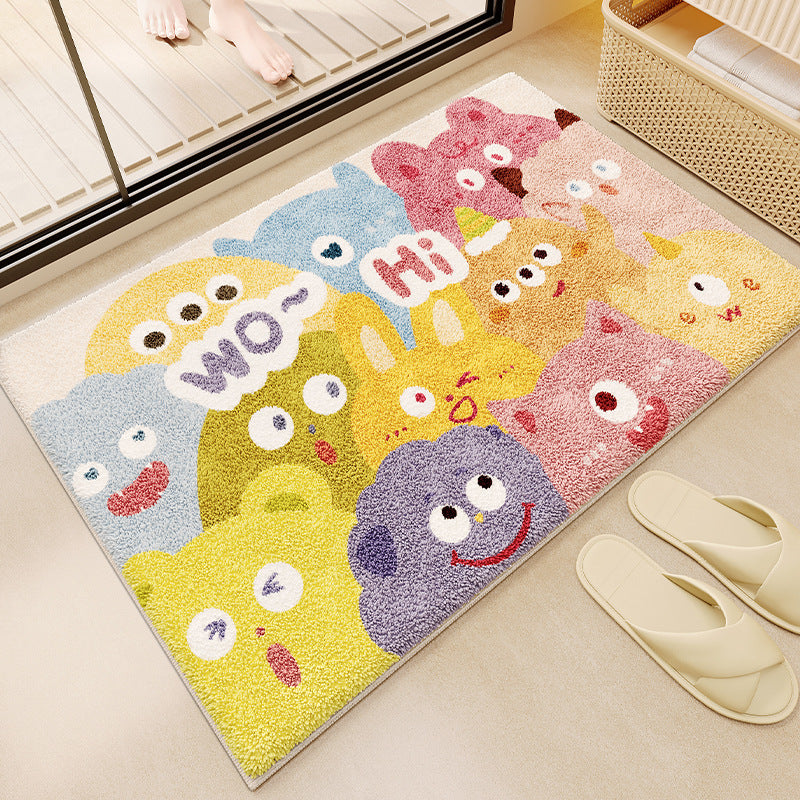 Leuke Monster-Thema Badmat