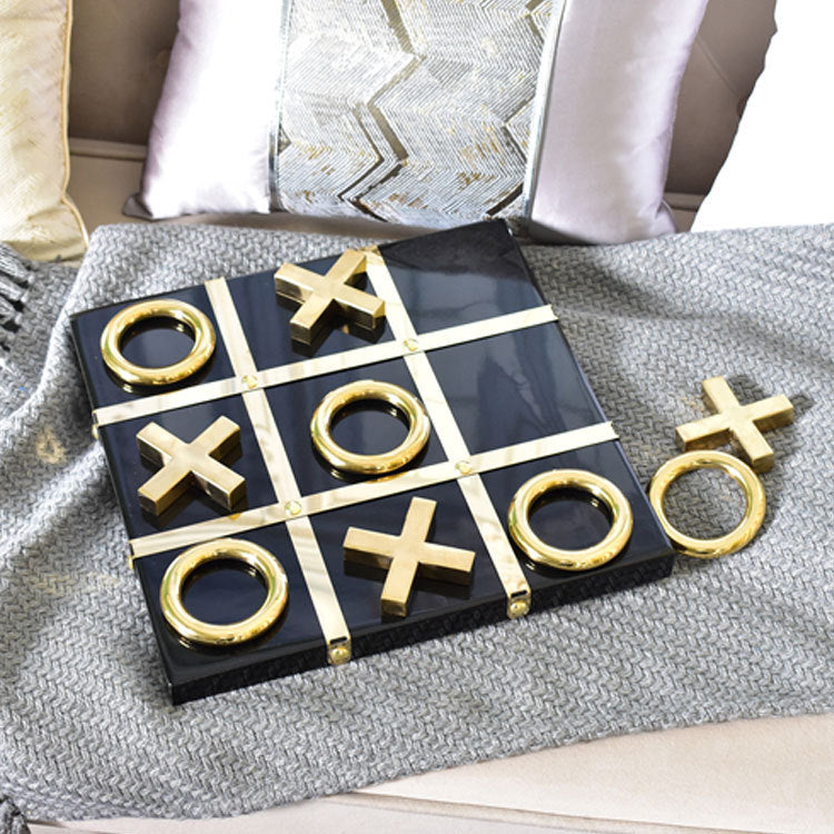 Elegante Decoratieve Tic-Tac-Toe Spel