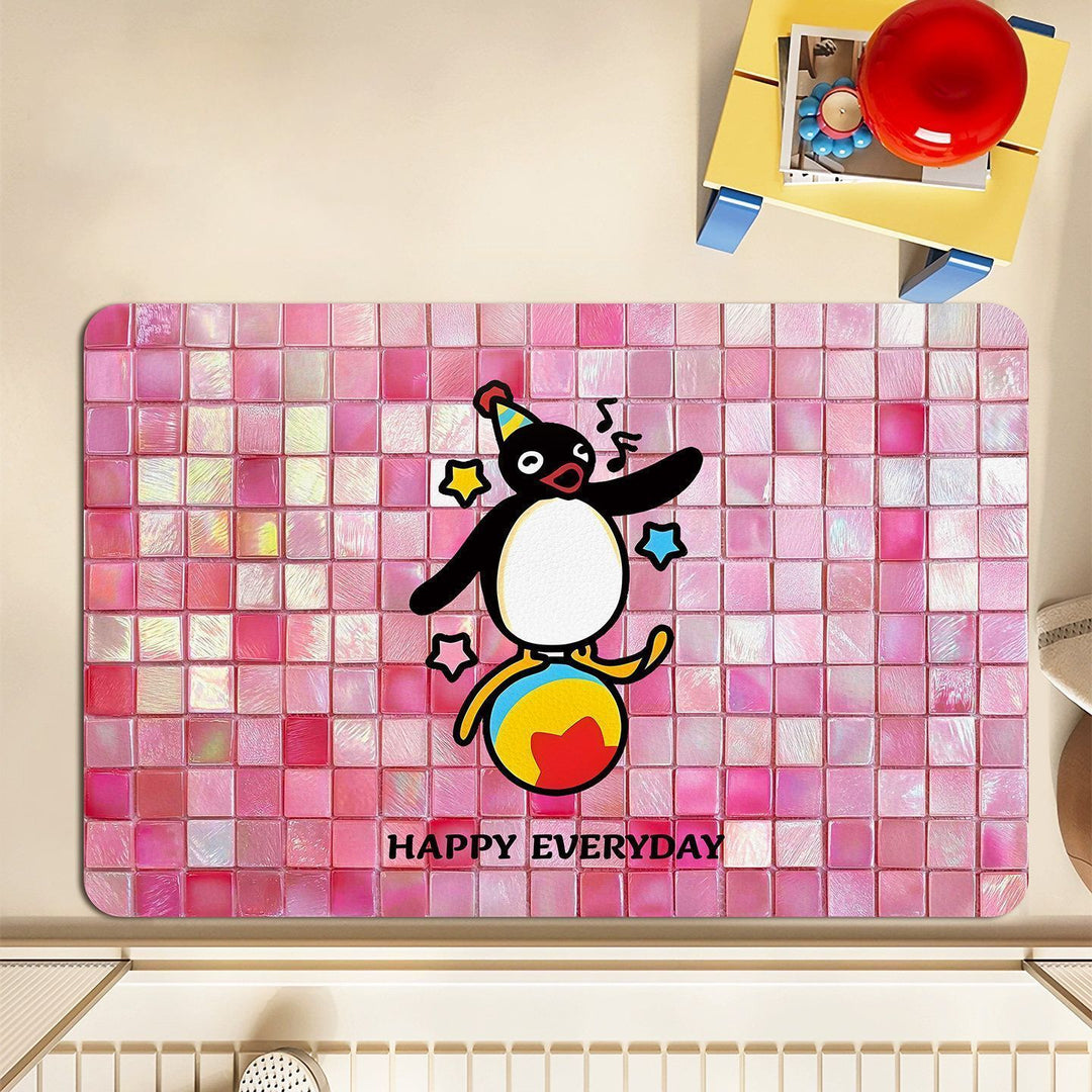 Leuke Pinguïn-Thema Deurmat