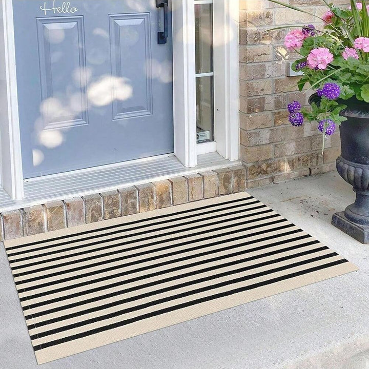 Gestreepte Outdoor Deurmat