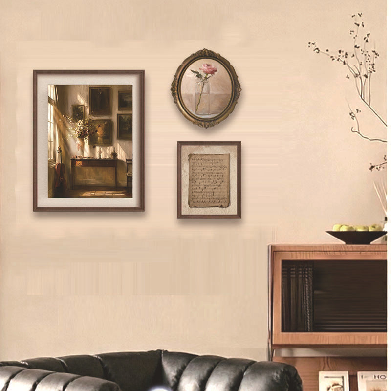 Vintage Stijl Galerie Muur Collectie