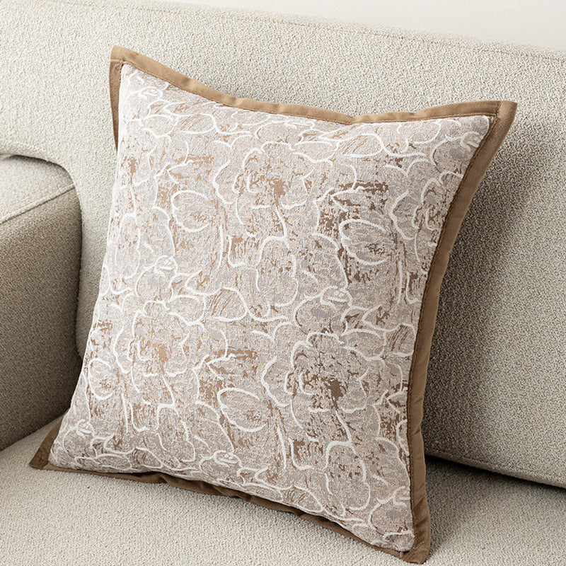 Bloemig Getextureerd Sierkussen