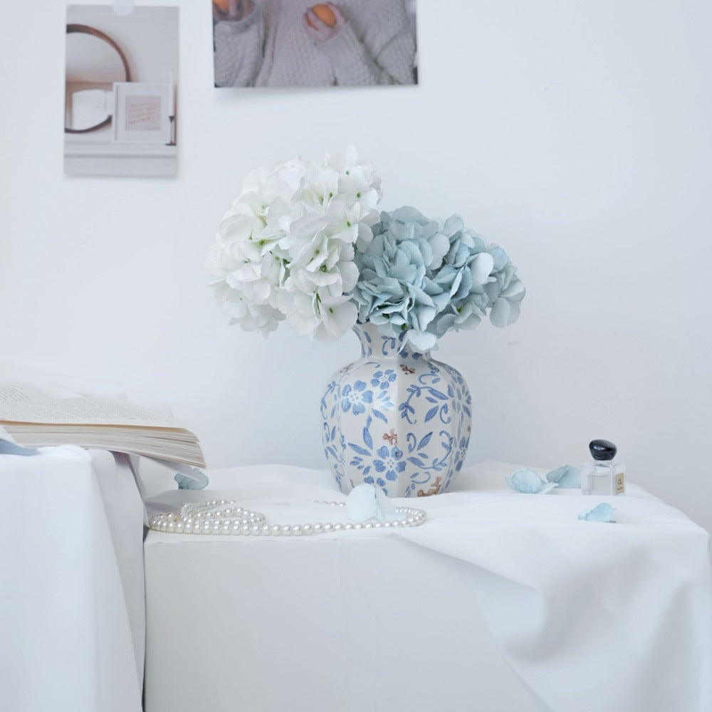 Levensechte Hortensia Bloemstengel