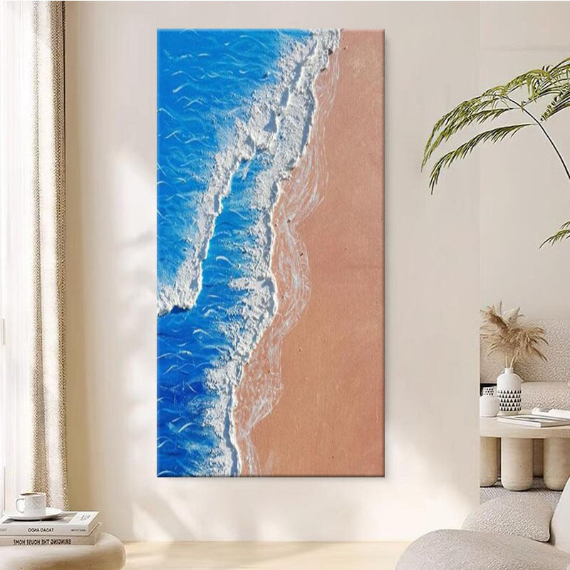 3D Oceaangolven Canvas Kunstwerk
